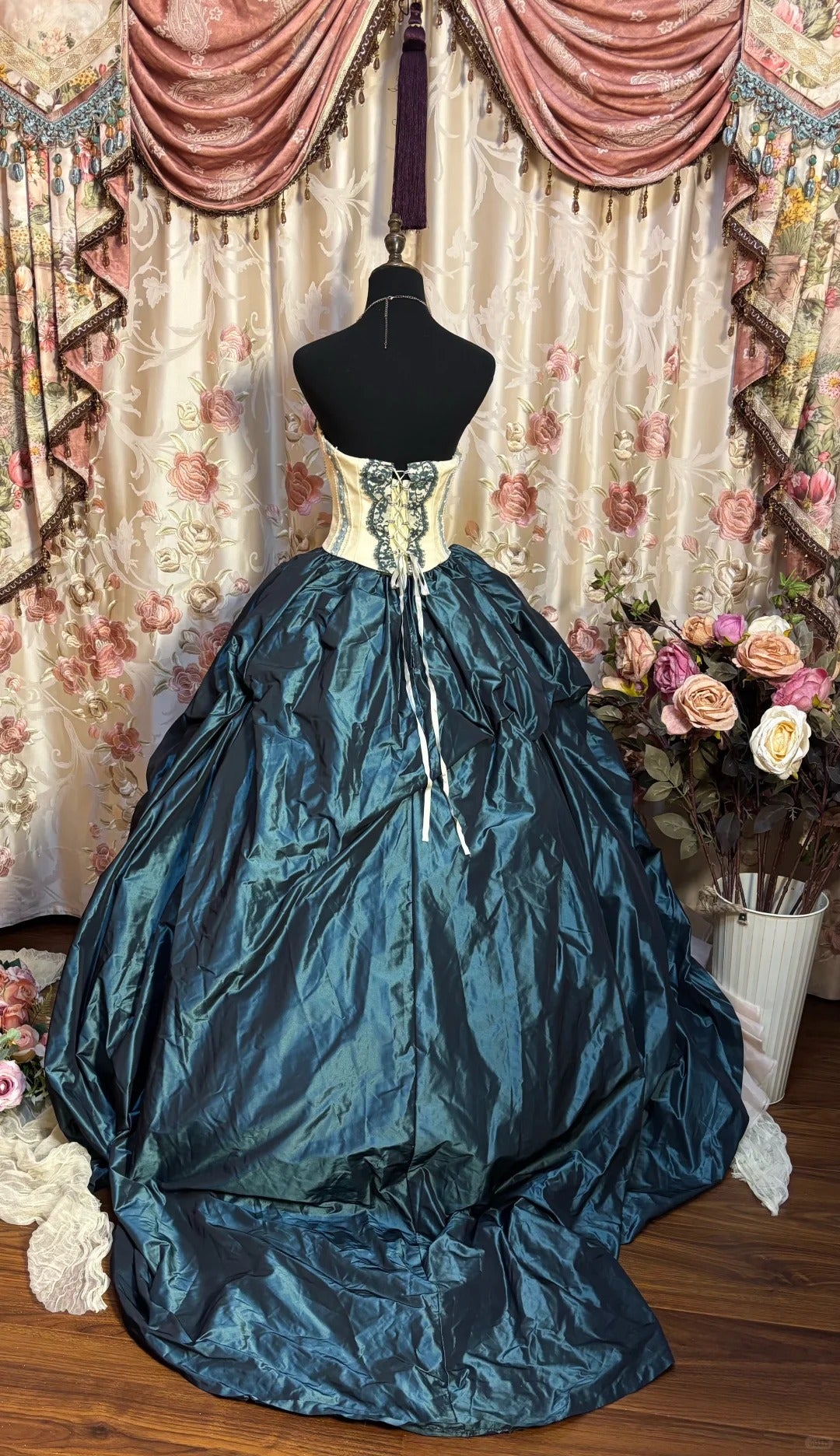 A Line Quinceanera Dress Ball Gown Tulle Sweet 16 Dress fg7342