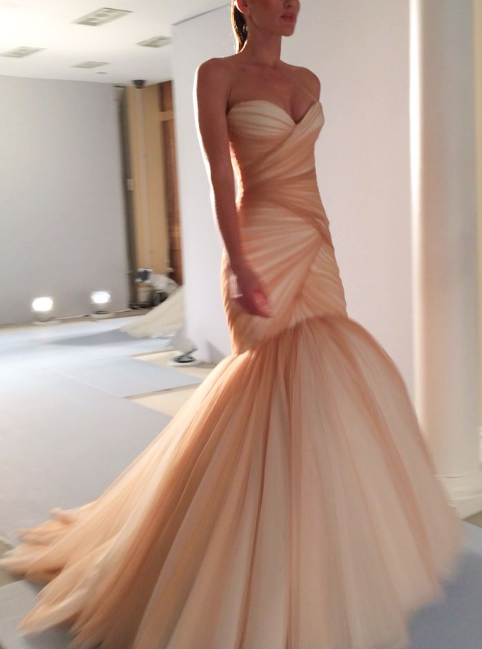 Strapless Mermaid Long Prom Dress Elegant Evening Party Dress fg7318