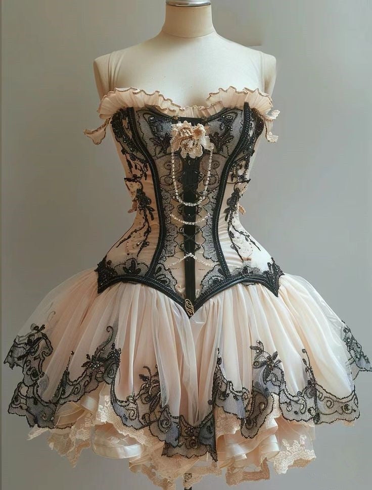 Retro Lace Sexy Short Party Dress Homecoming Dress fg7227