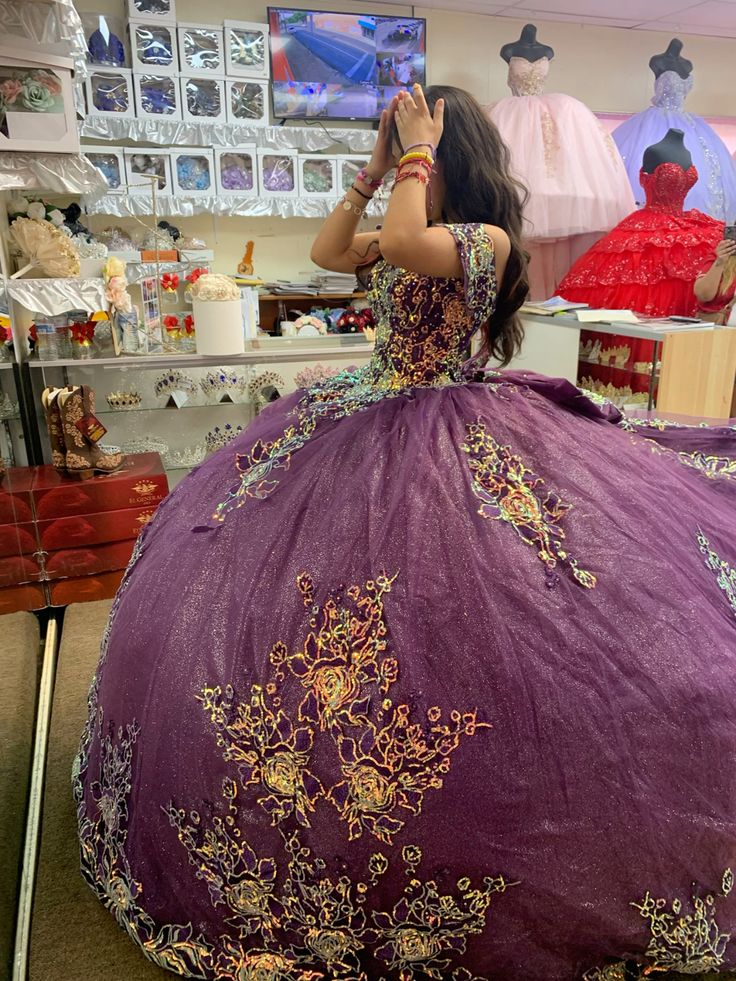 Charming Off Shoulder Princess Ball Gown Elegant Quinceanera Dress Sweet 16 Dress fg7041