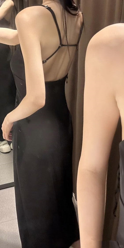 Prom Dress Black Simple Formal Dresses Elegant Party Dress, Evening Dresses fg6105