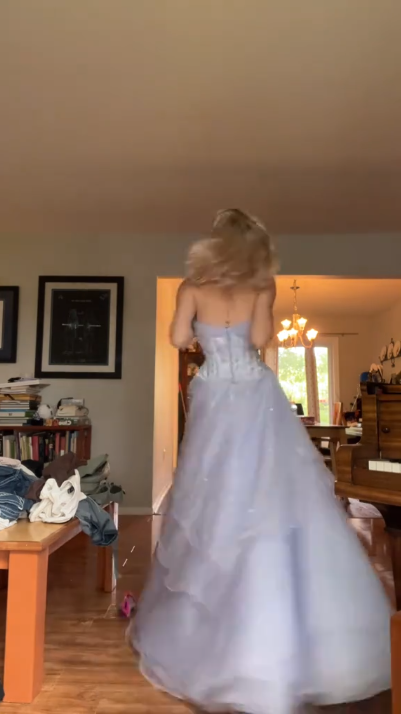 A Line Strapless Party Dress Long Evening Dress Prom Dresses fg7814