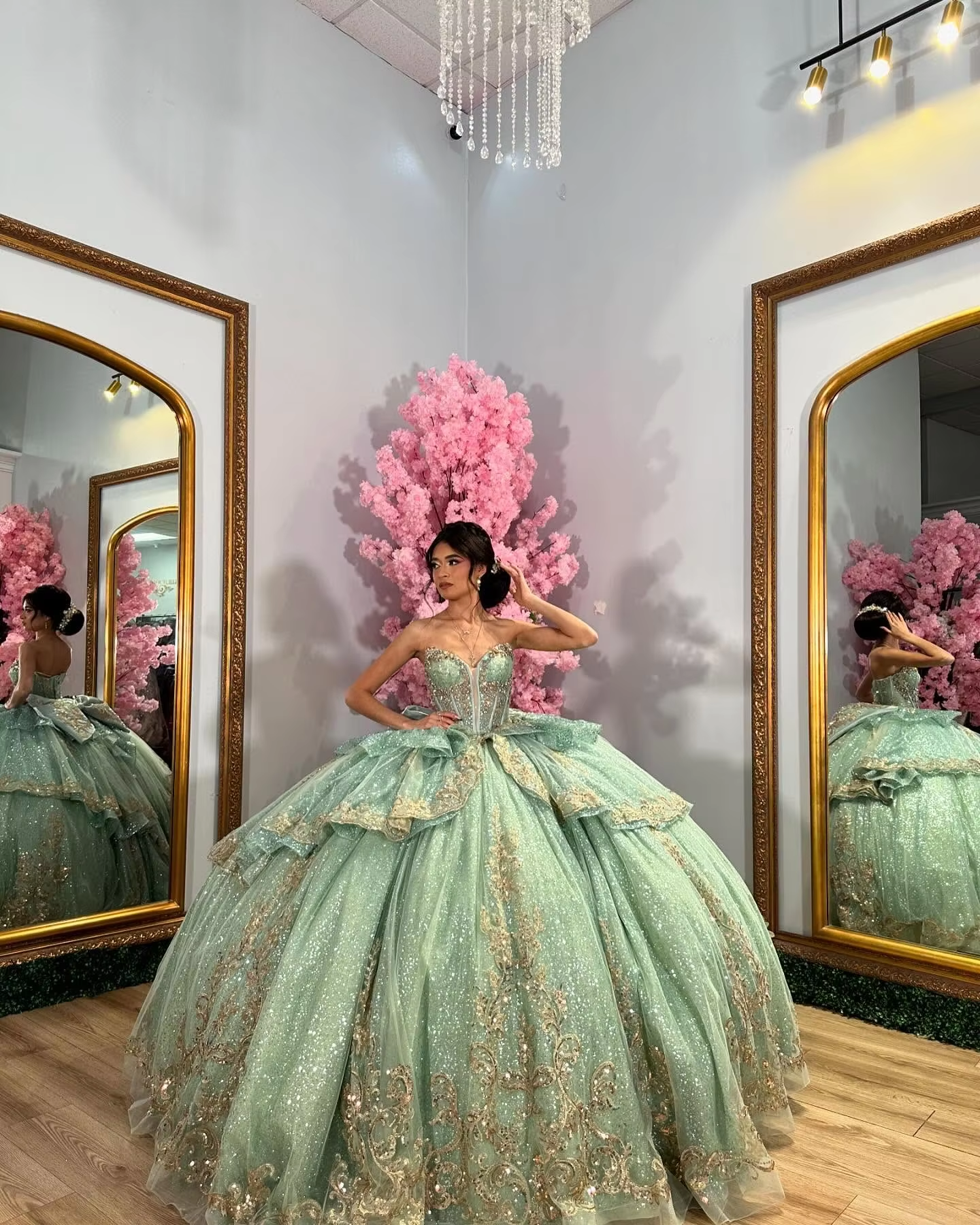 A line sage quinceanera dress for girls, birthday party dresses sweet 16 dresses     fg7485