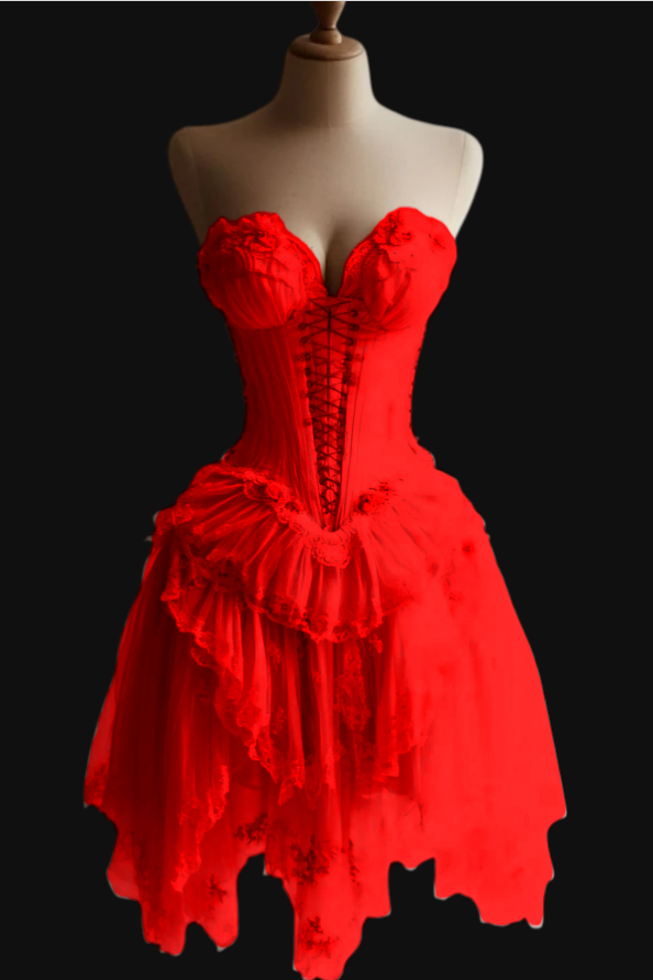 Retro Ivory Lace Dress Sexy Short Party Dress Homecoming Dress fg7222