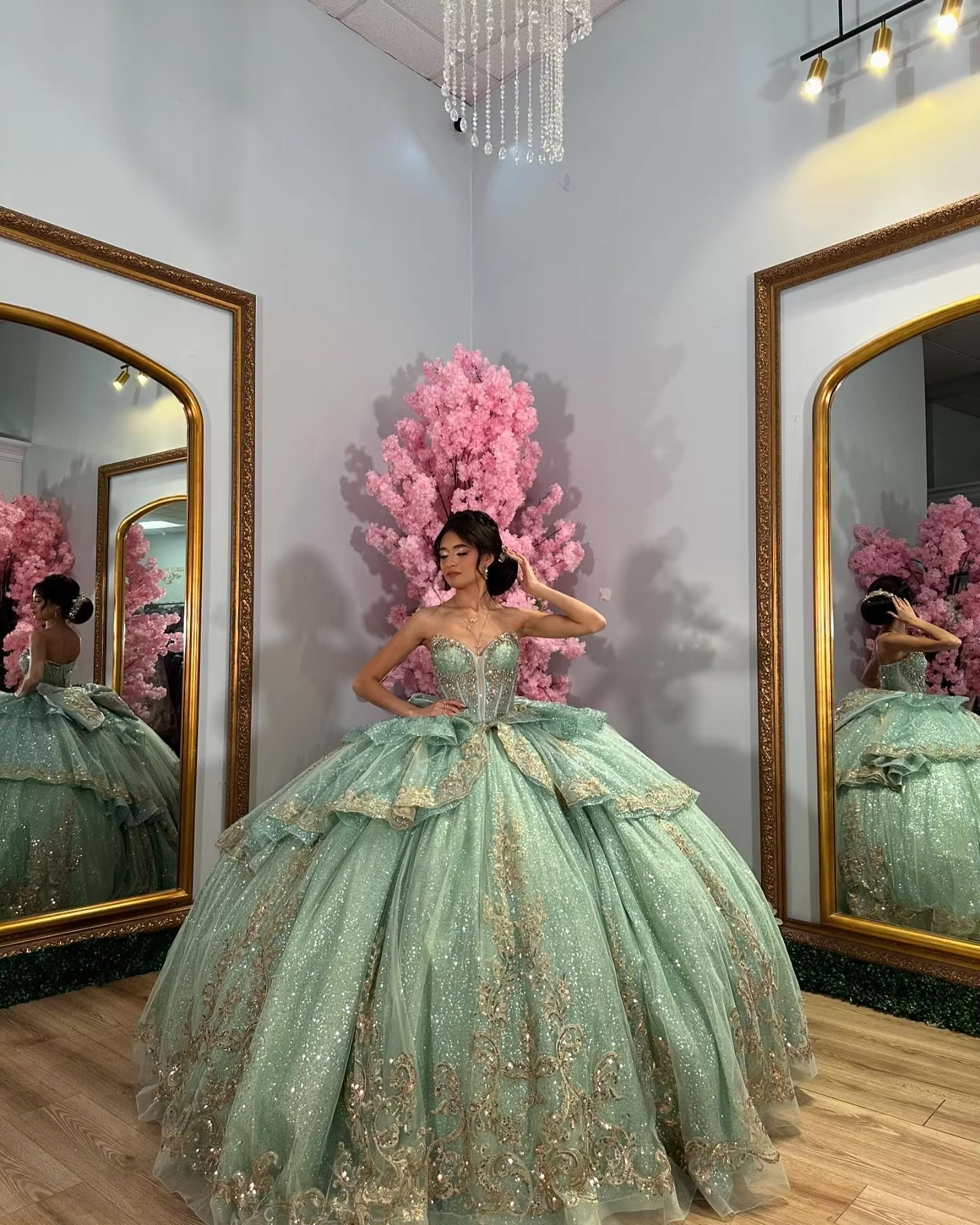 A line sage quinceanera dress for girls, birthday party dresses sweet 16 dresses     fg7485