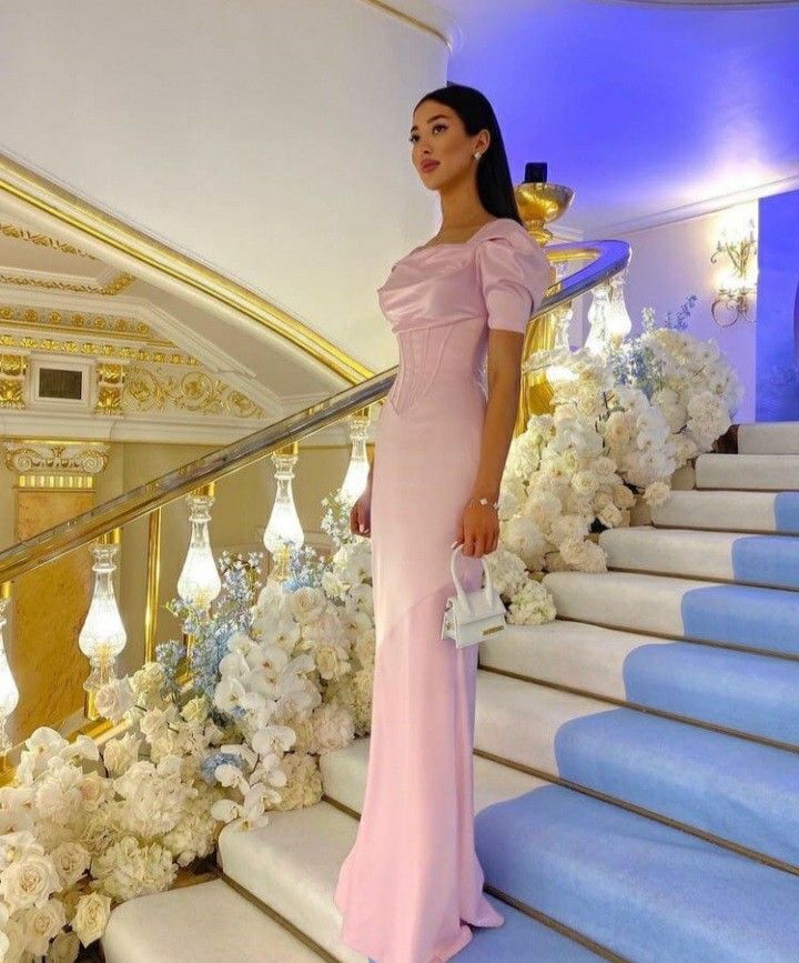 Pink Prom Dresses Women Formal Party Evening Gown fg1511