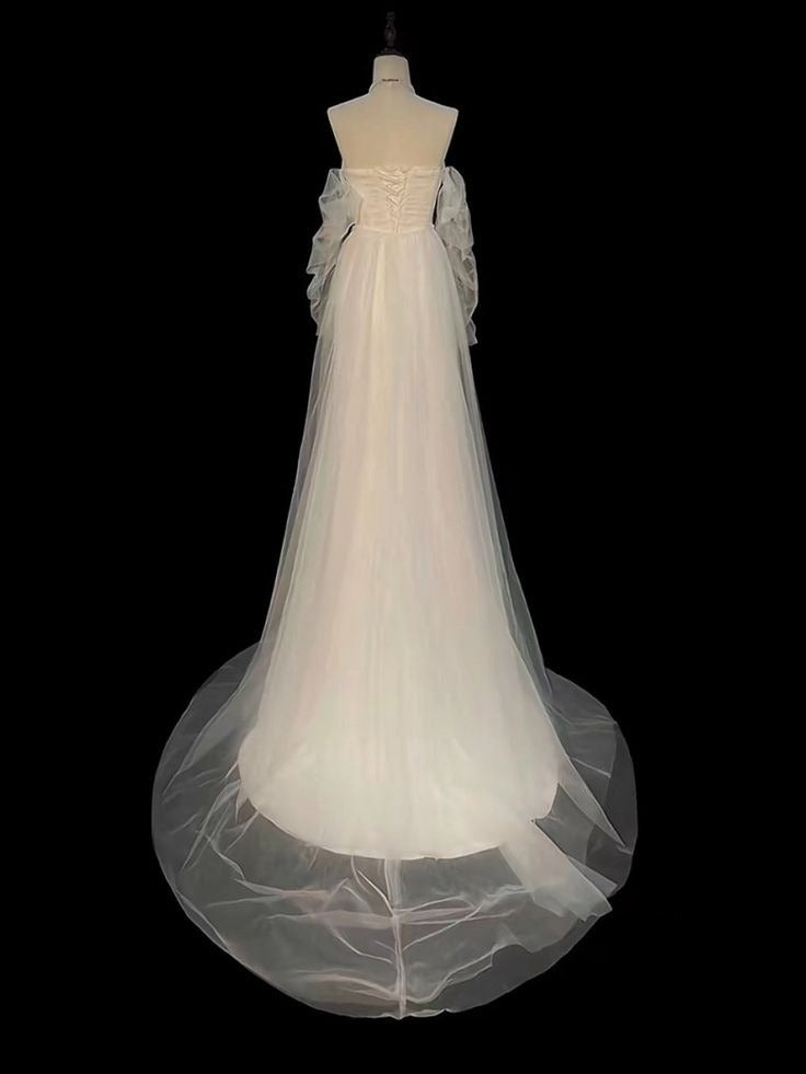 Long Bridal Gown Wedding Party Dress fg7823