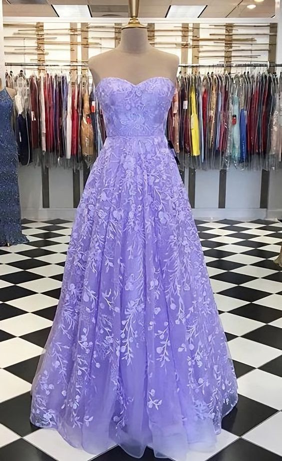 Lace Long Prom Dress, School Dance Dresses, Fashion Winter Formal Dress fg5447