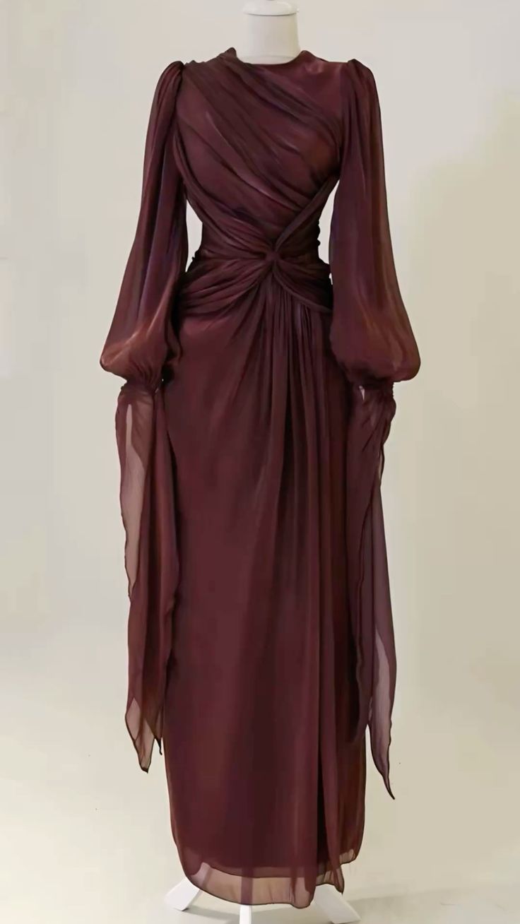 Burgundy Evening Dresses A Line Long Prom Gowns fg7474