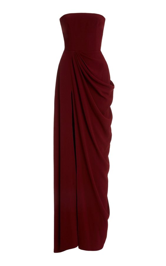 Women's Strapless Gown Formal Evening Party Gowns fg6677