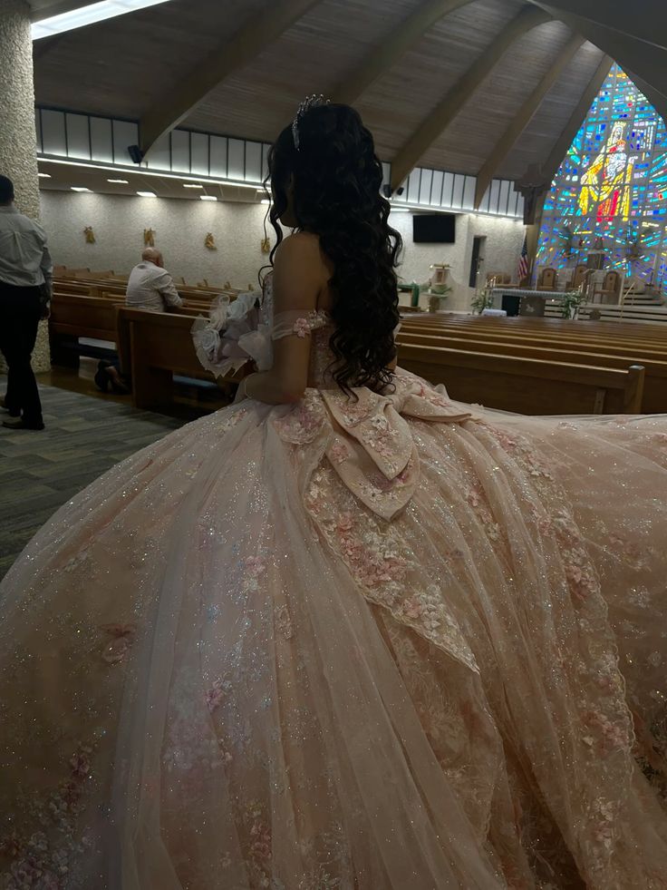 Pink Quinceanera Dress Off-Shoulder Corset Dress Ball Gowns fg6577