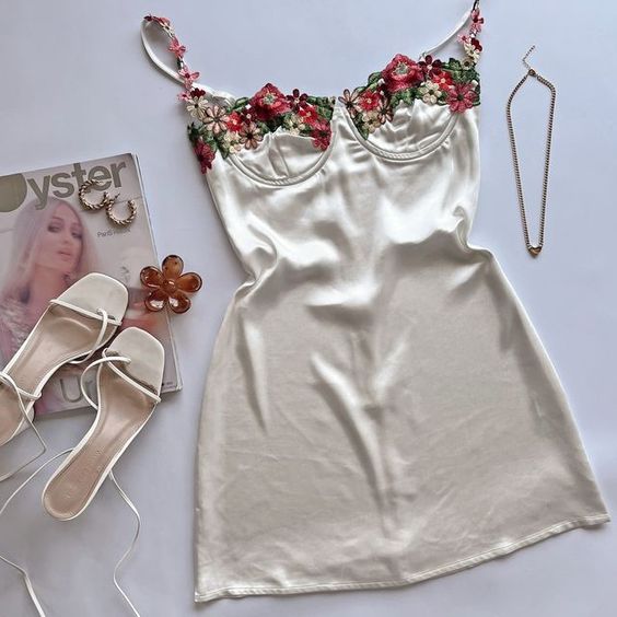 Floral Spaghetti Straps Homecoming Dresses Mini Celebrity Dress fg6093