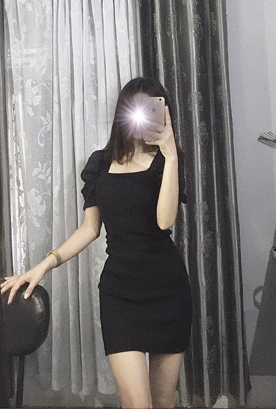 Black Mini Dress Birthday Party Dress Short Prom Dress fg6022