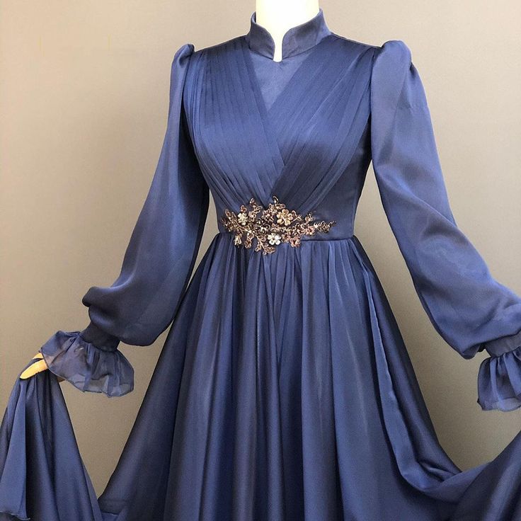 Prom Dresses, Evening Dresses Sashes Sequined Long A Line Prom Dress Long Sleeves Party dress fg5868