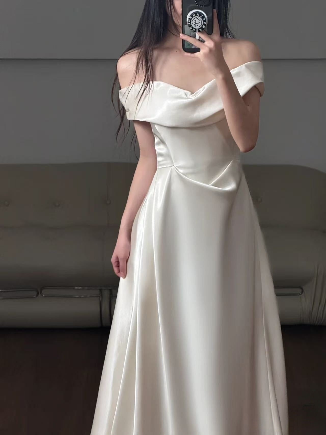 A Line Off Shoulder Formal Dress New Arrive Party Dress Evening Dress   fg7927