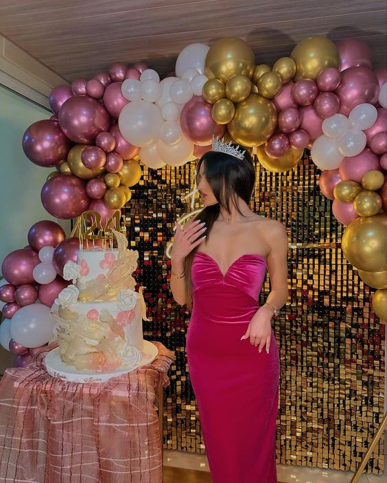 Sheath Evening Dress Classy Sweetheart Neckline Long Birthday Outfit fg5508