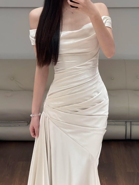 Buntes Meerjungfrau-Partykleid mit Pailletten und langen Abschlusskleidern fg8362