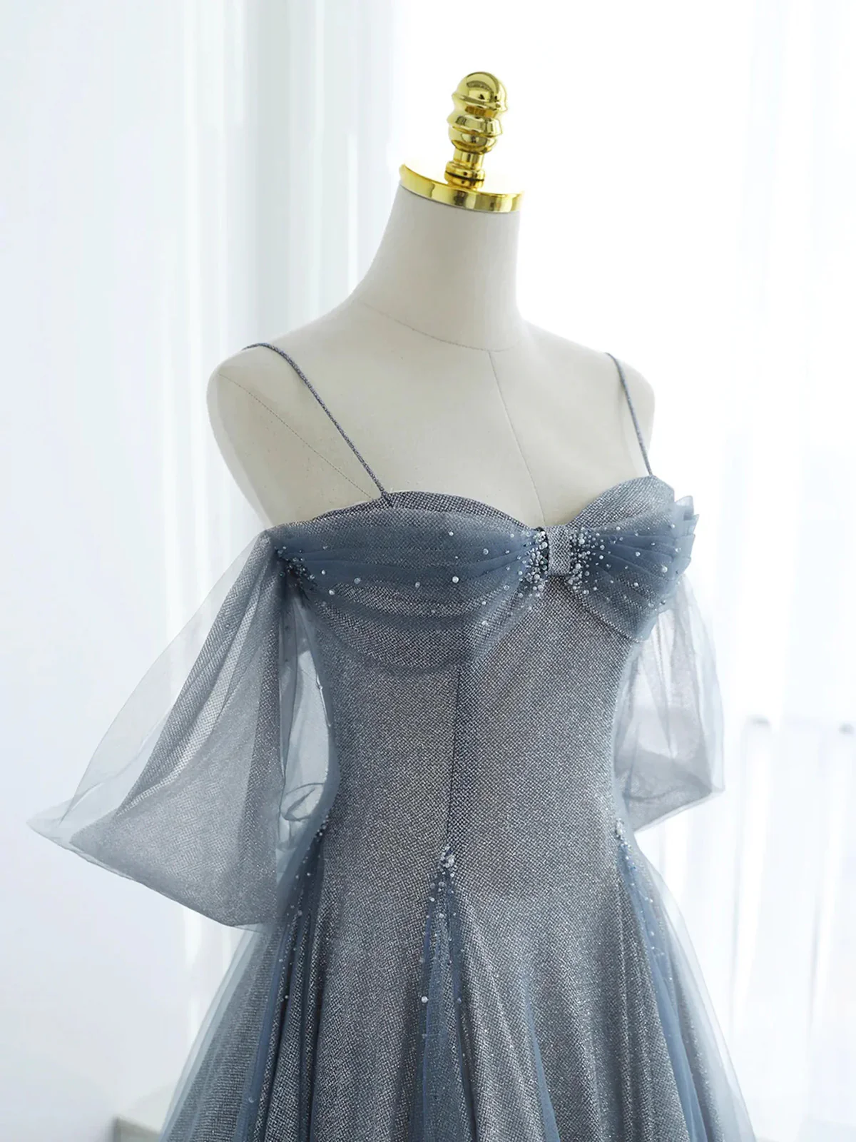 Buntes Meerjungfrau-Partykleid mit Pailletten und langen Abschlusskleidern fg8362