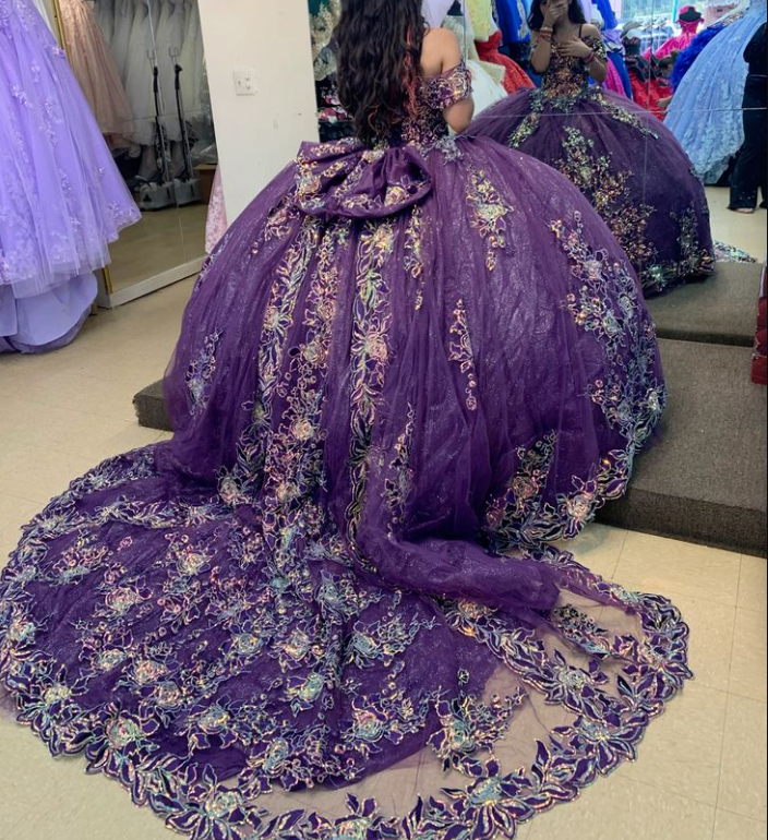 Charming Off Shoulder Princess Ball Gown Elegant Quinceanera Dress Sweet 16 Dress fg7041