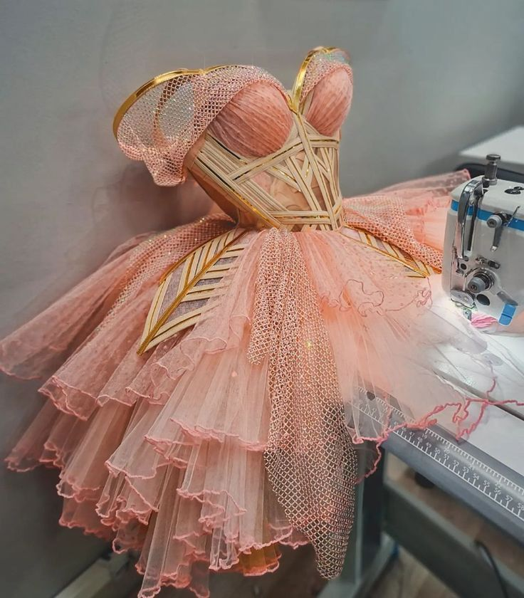 Off The Shoulder Pink Birthday Ball Gown Short Homecoming Dress fg8374