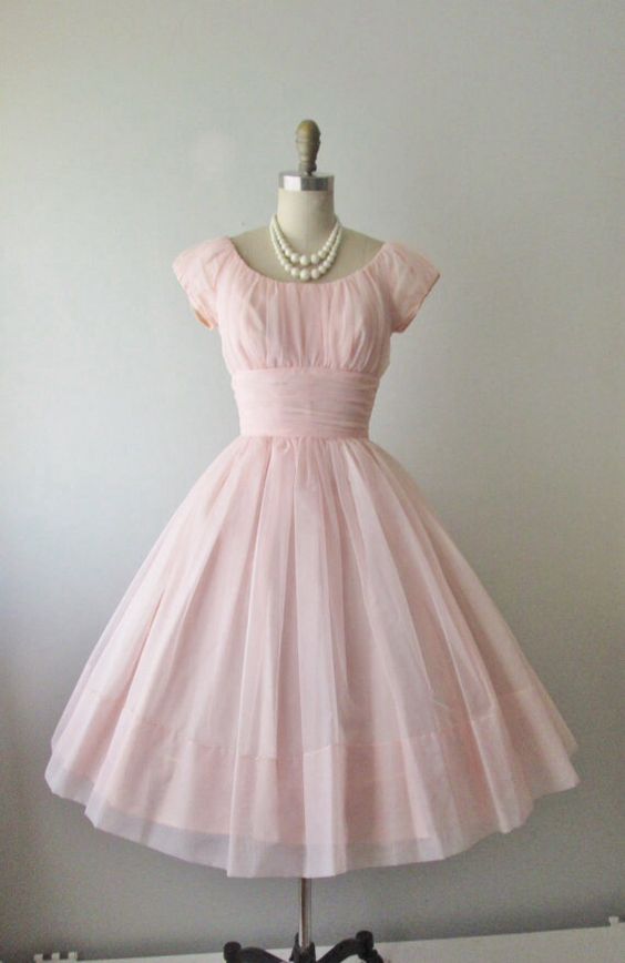 Pink Short Homecoming Dress Party Dress fg4457