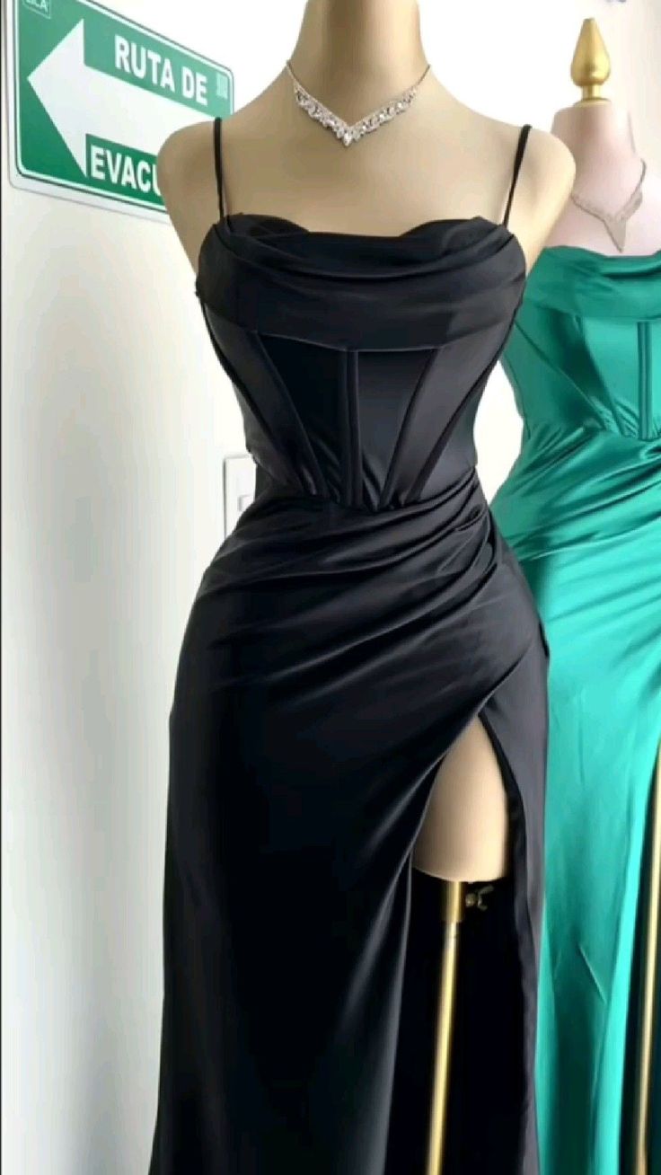 Black Prom Dress,Formal Evening Dress fg4840