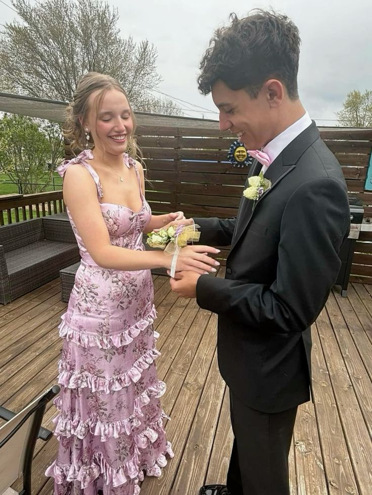 floral prom dress Long Prom Dress Senior prom gown fg5326