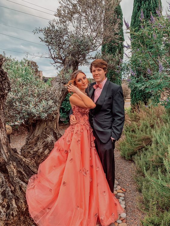Prom cute couples pictures Party Prom Dress fg4374