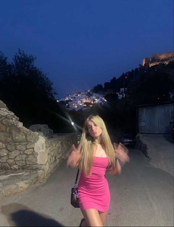 Hot Pink Short Prom Dress Homecoming Dress fg3861