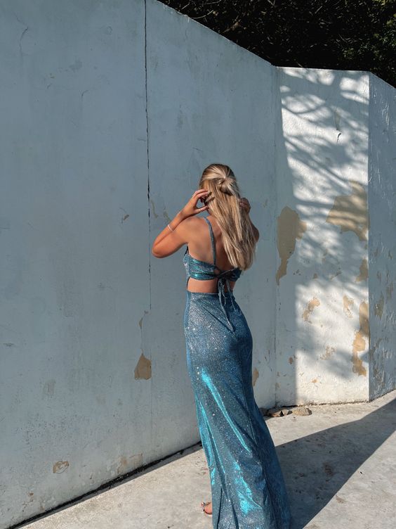 Long Formal Gown, Simple Party Dresses fg4176