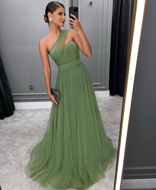 Green long prom dresses, evening dresses,party dresses, formal dress fg3387