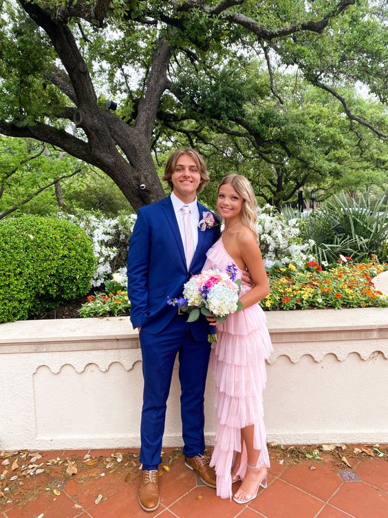 pink prom dress Formal Gown fg4263