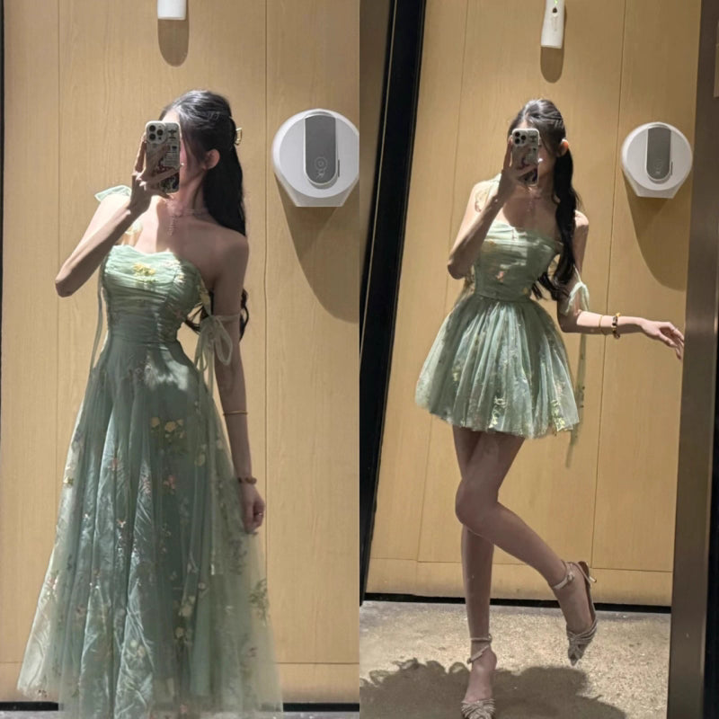 Buntes Meerjungfrau-Partykleid mit Pailletten und langen Abschlusskleidern fg8362