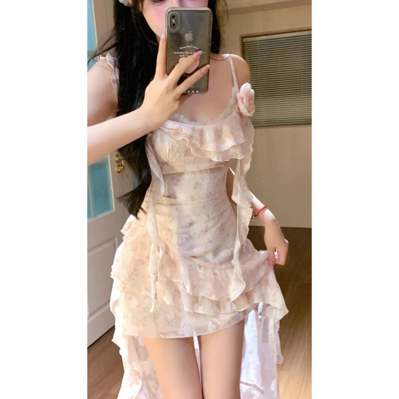 Buntes Meerjungfrau-Partykleid mit Pailletten und langen Abschlusskleidern fg8362