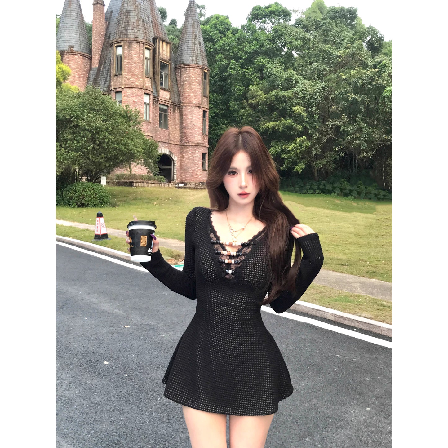 Women's casual dress A391