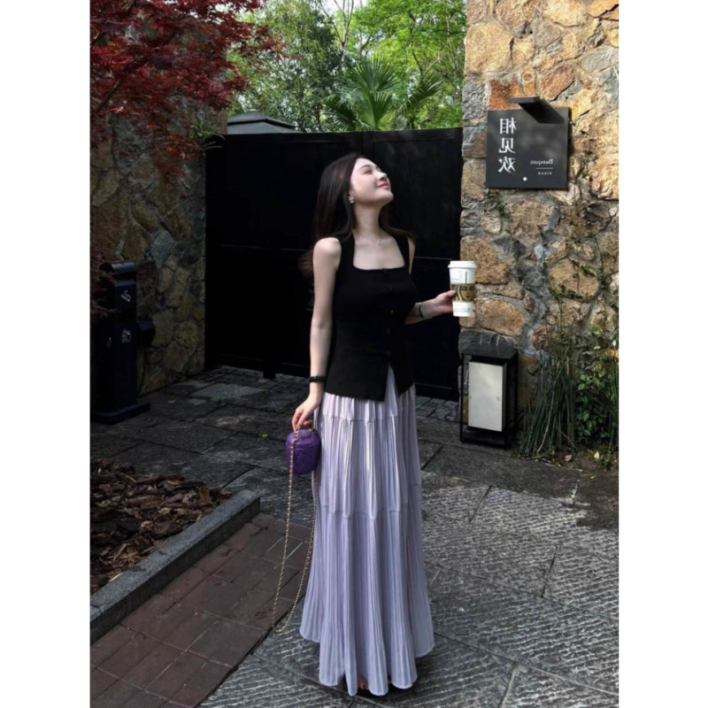 Robe de soirée longue sirène colorée à paillettes, tenue de remise de diplôme fg8362