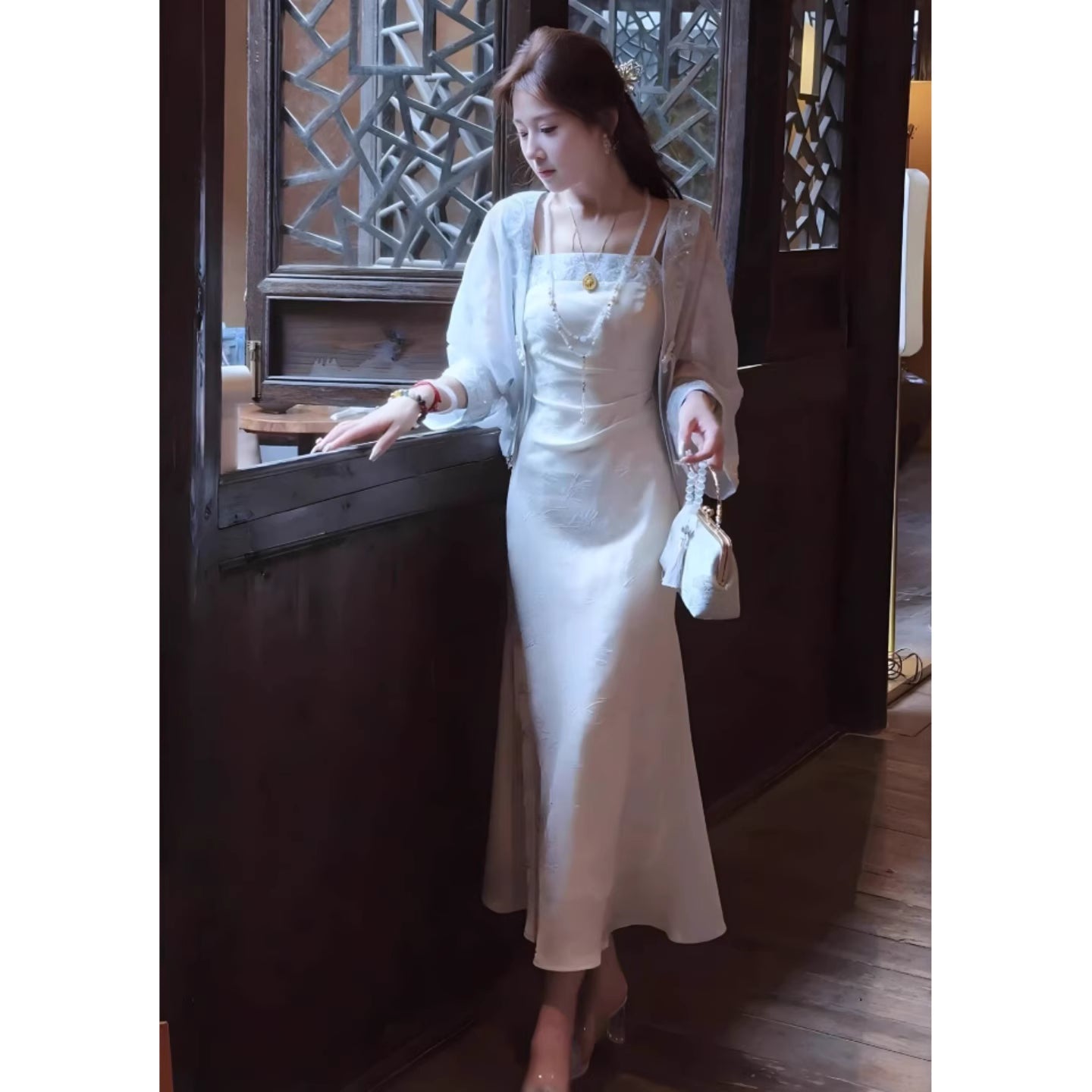 Robe de soirée longue sirène colorée à paillettes, tenue de remise de diplôme fg8362