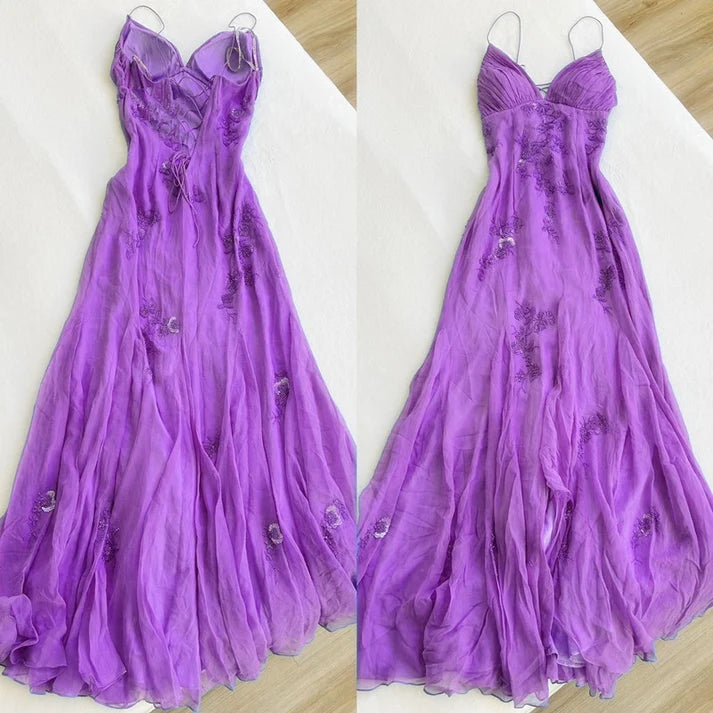 Blue long prom dresses, evening dresses,party dresses, formal dress fg3373