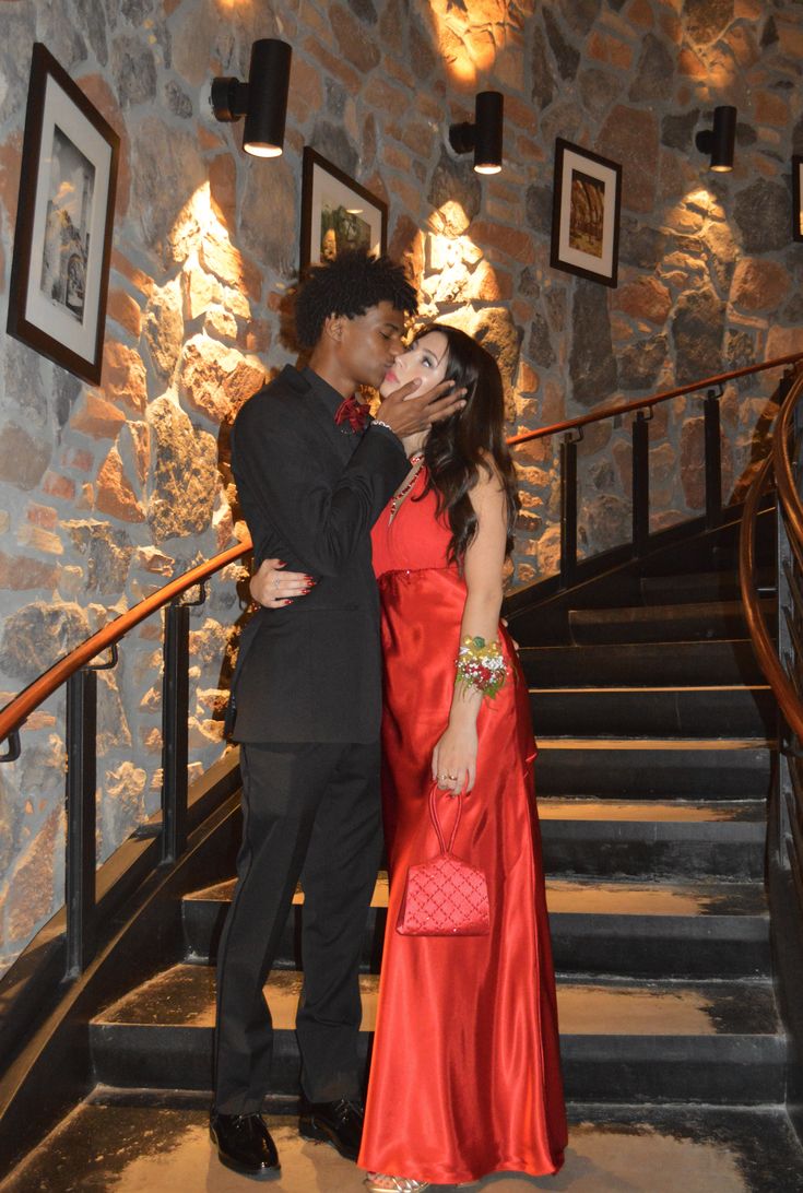 V Neck Red Prom Dress Formal Graduation Party Dress fg8434