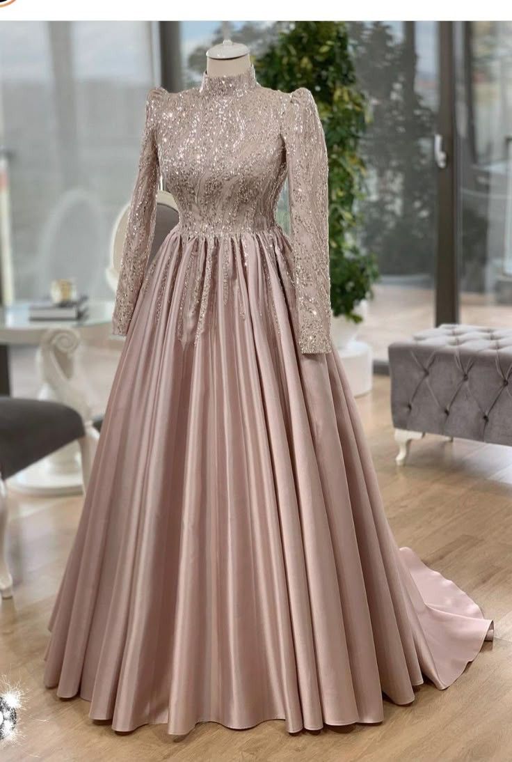 Champagne Prom Dresses, Formal Evening Dresses    fg1755