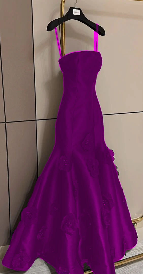 Elegantes schwarzes Spaghettiträger-Ballkleid Partykleid fg5366
