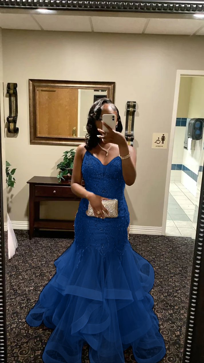 Robe de soirée longue sirène colorée à paillettes, tenue de remise de diplôme fg8362
