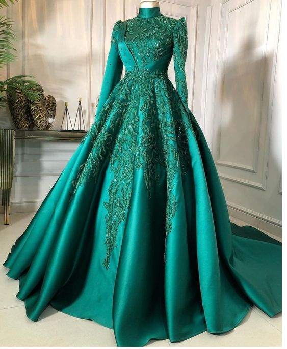 Green Prom Dresses, Formal Evening Dresses fg1756