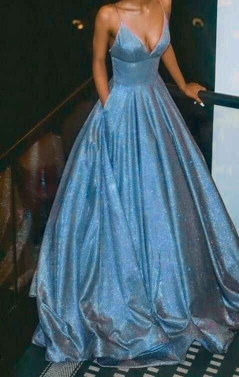 custom evening prom dresses Sexy blue prom Dresses fg1227