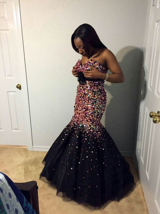 Mermaid long prom dress formal dress fg1631