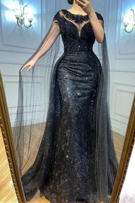 Elegant Evening Dresses Long Black | Prom dresses with glitter fg2287