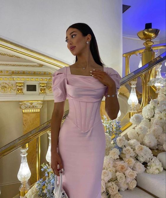 Pink Prom Dresses Women Formal Party Evening Gown fg1511