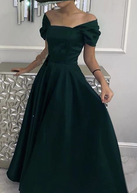 Long Green Prom Dresses, Formal Evening Dress fg1327