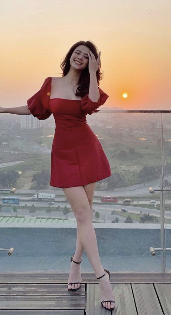Red Short Homecoming Dress fg1252