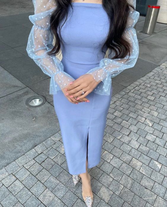 Blue Fashion Party Prom Dresses Evening Gown fg2524